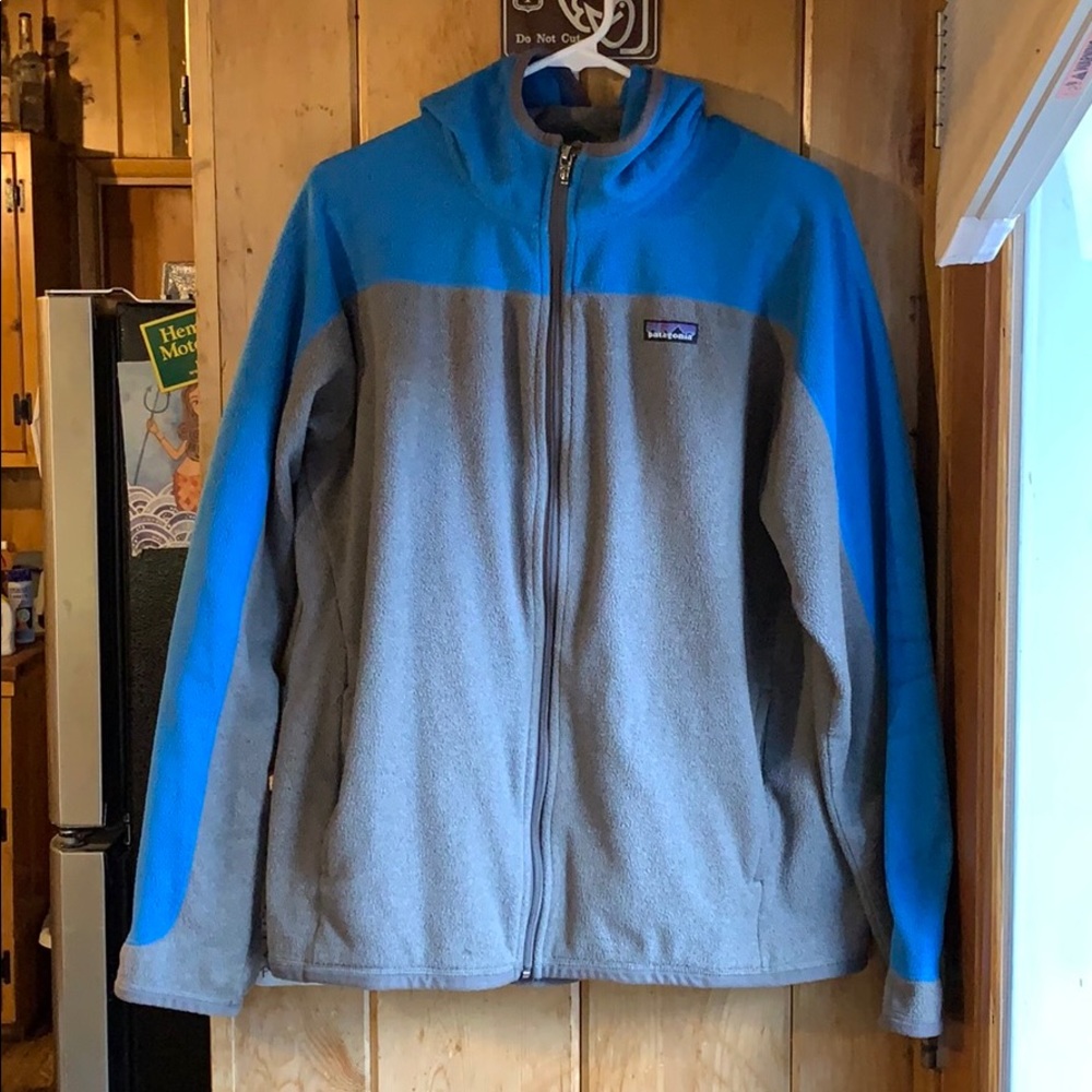 PATAGONIA full zip fleece hooded sweater